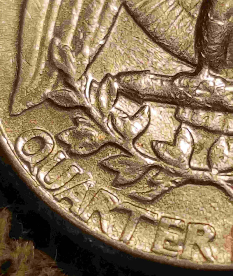 1985-D-Washington-Quarter--I.d.h,-Double-Tailed?