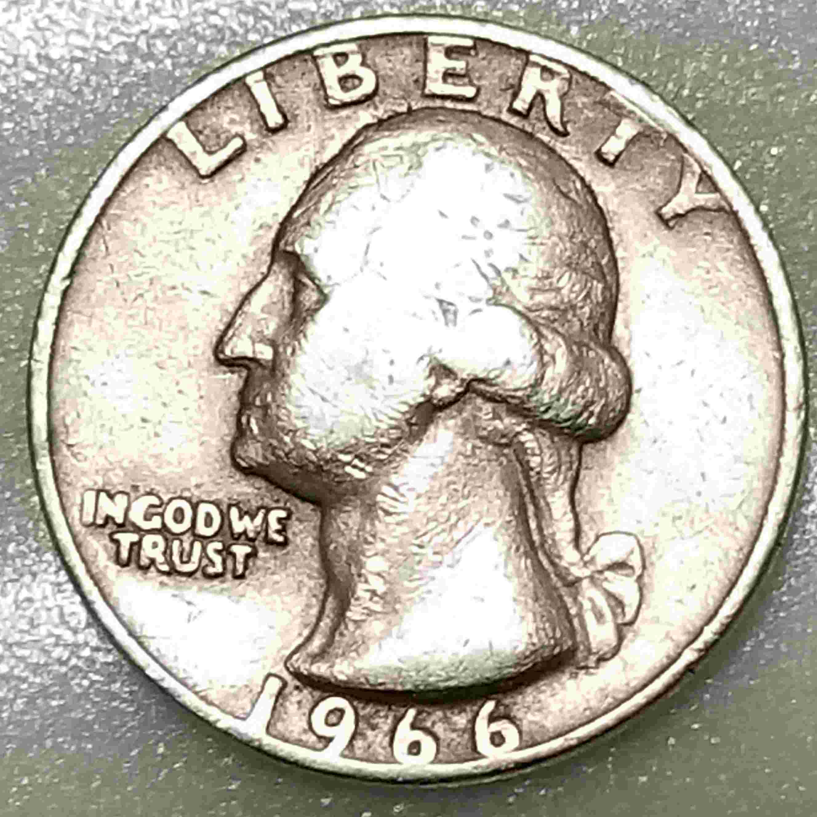 1966-Washington-Quarter---Year-?38-Coin-Planchet?-19^66