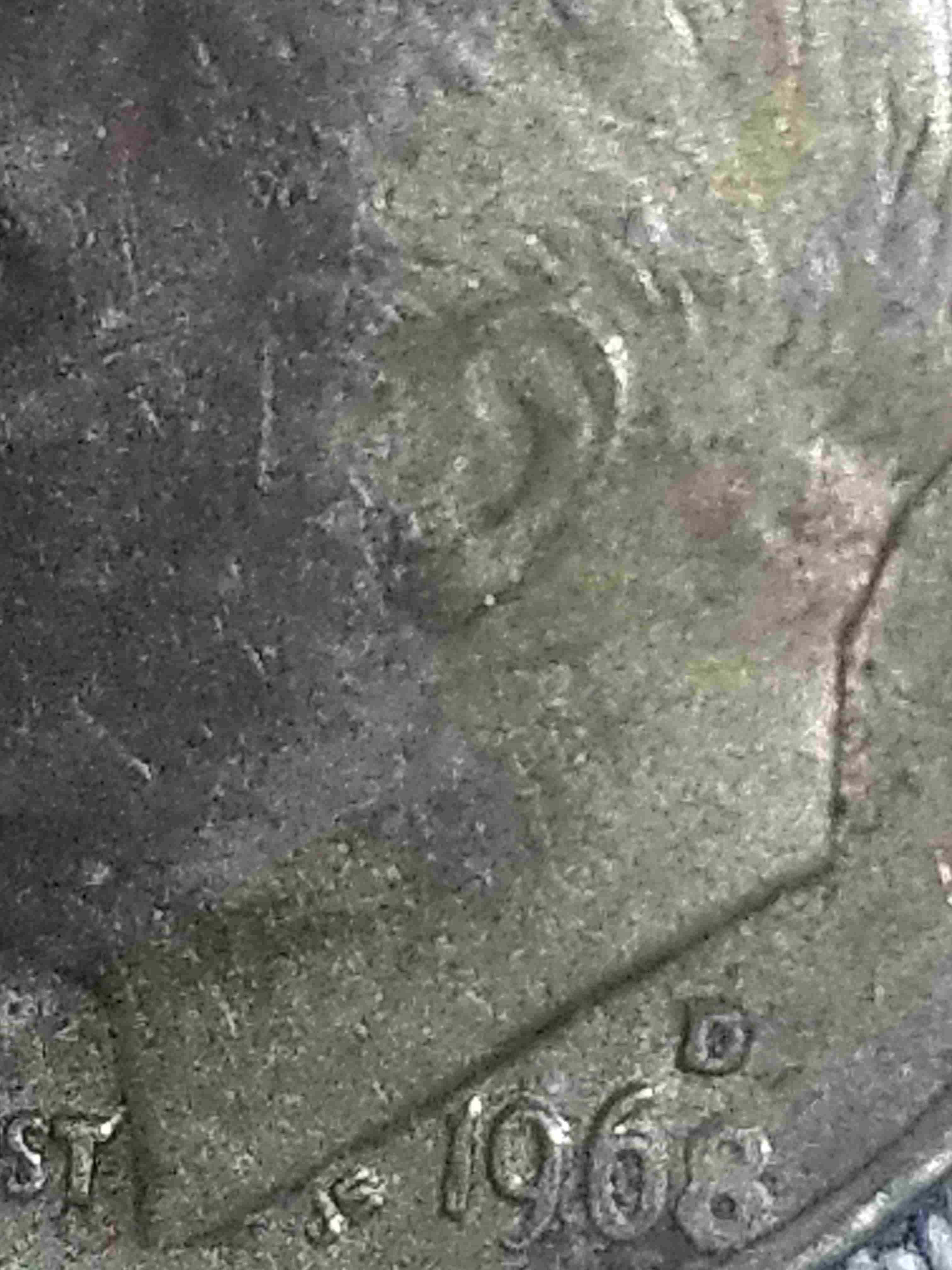1968-D-Roosevelt--Dime-DD-On-Ear?-Date?-IGWT?