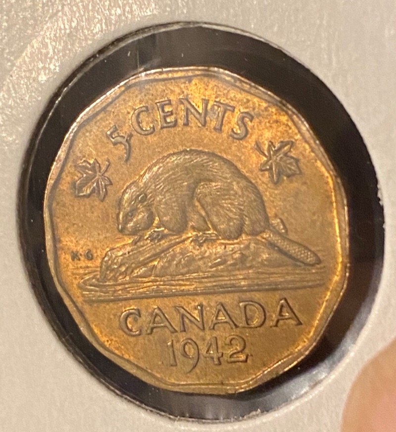 1942-Tombac-Nickel--Just-Purchased