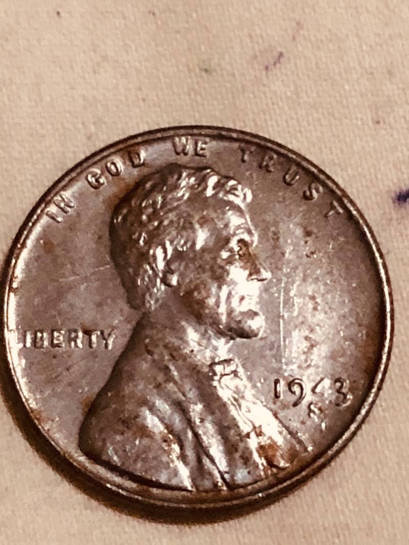 Two-1943-S-Steel-Pennies-Help-With-Possible-Error