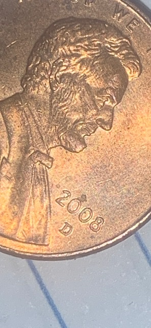 2008-Lincoln-Cent-Looks-Like-A-Pimple-On-His-Chin