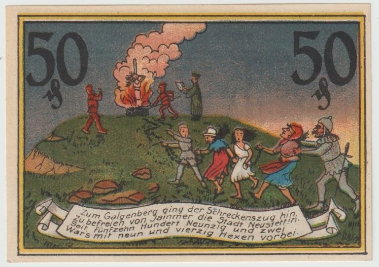 Notgeld-Devils,-Demons,-And-Witches