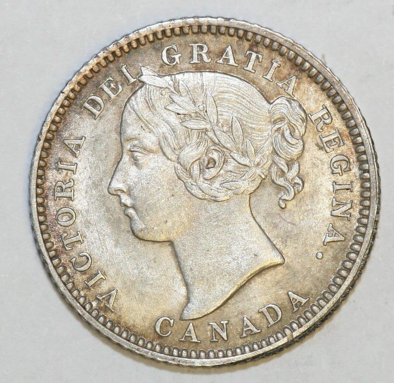 1882-H-10-Cent-For-Grading!