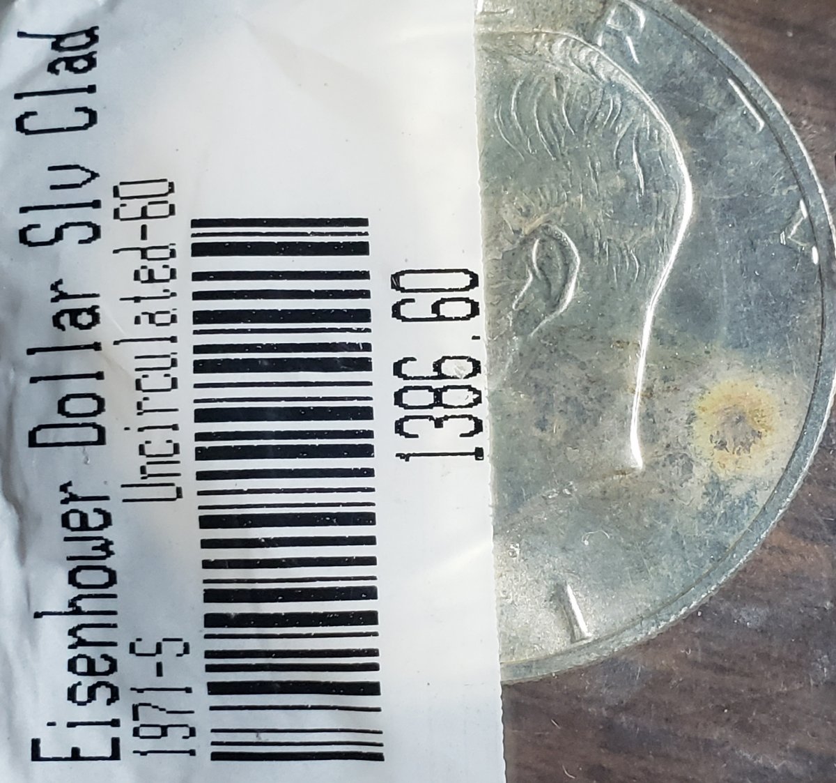 1971-Coin-Eisenhower-Dollar-Says-Uncirculated-But-Has-Huge-Dark-Spots-Help-Please.