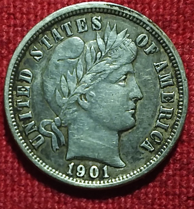 1901-O-Barber-Dime-Garagejob-For-Grade