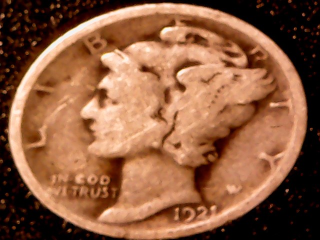 1921-Mercury-Dime....cheap
