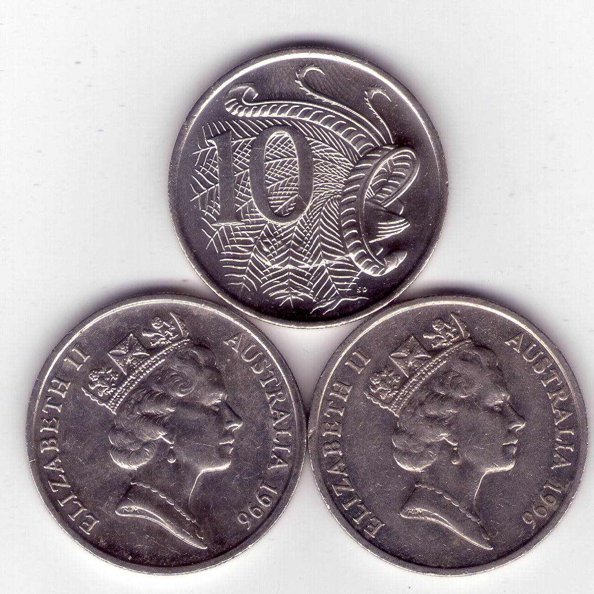 Australian-1996-10-Cent-Coin-Is-A-Mint-Set-Only-Coin-Isn't-It?