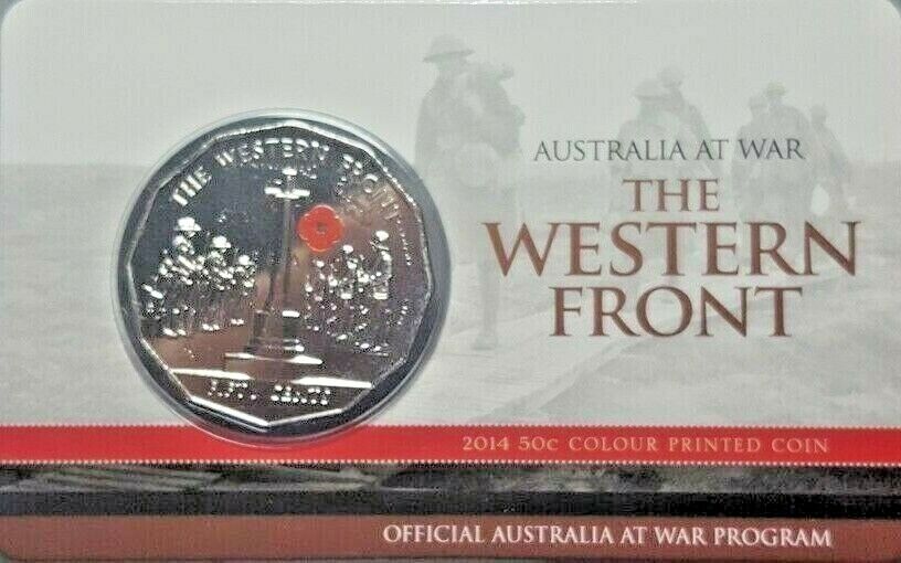 2014-Western-Front-50c:-The-Forgotten-Red-Poppy-Coin?