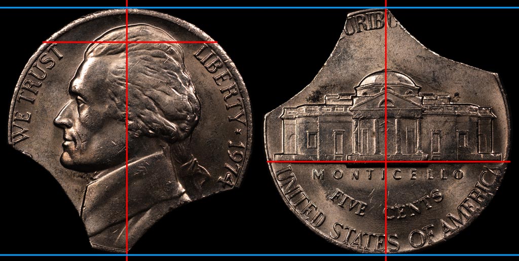 Major-Double-Clip-On-1974-Jefferson-Nickel