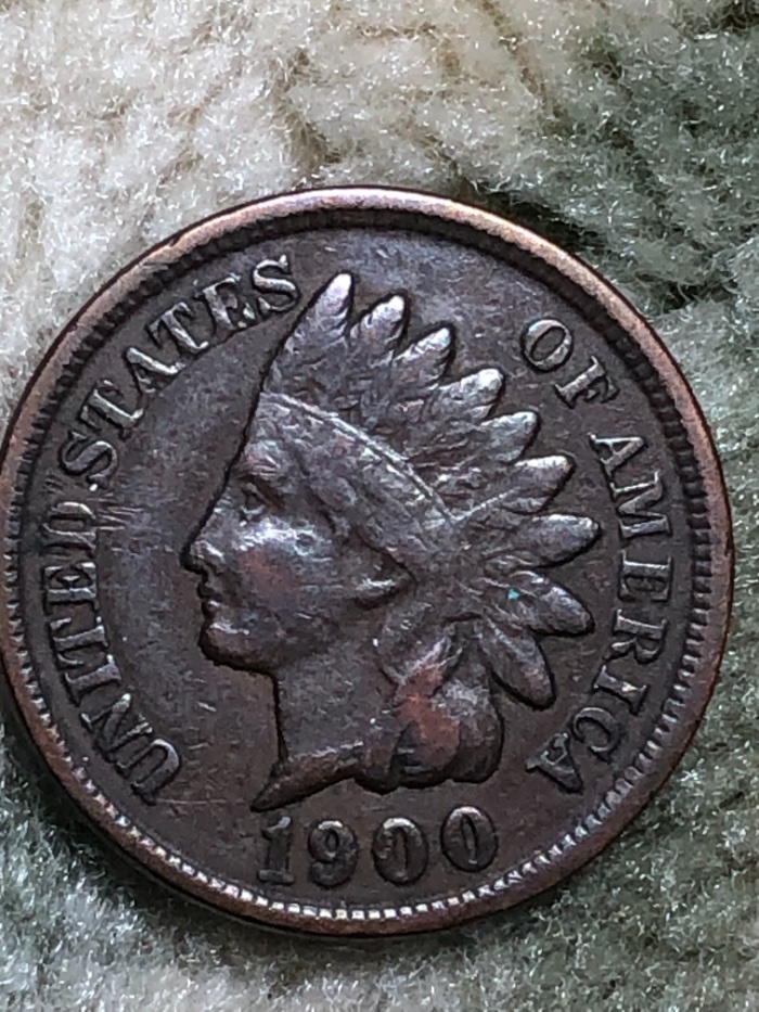 1900-Penny-Had-It-In-Case-For-A-Long-Time-Just-Curious-On-Grade