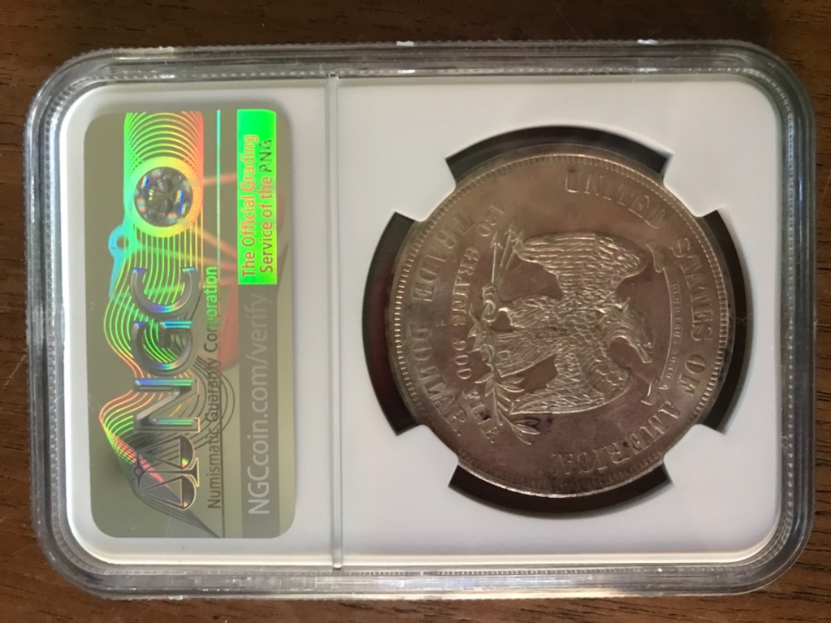 Chopmarked-Unc-Trade-Dollars