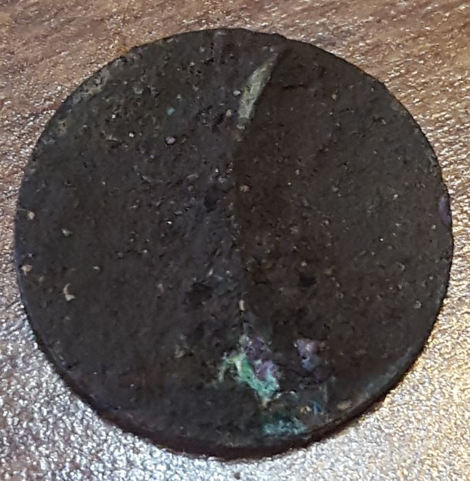 Trying-To-Identify-A-Coin-Or-?-My-Mother-Found-In-Her-Garden.