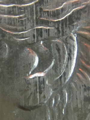 Planchet-Striations
