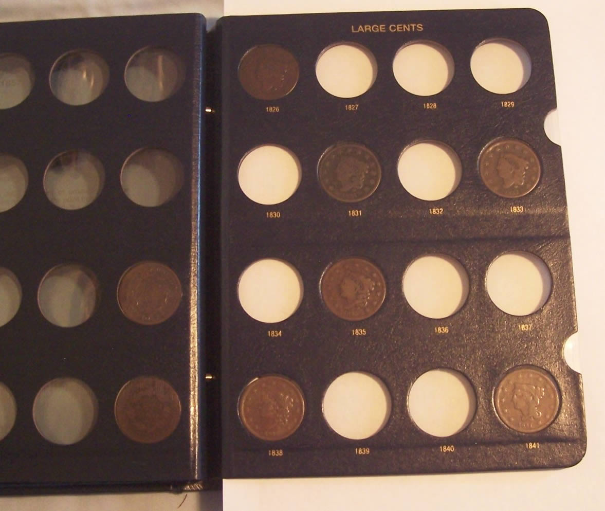 Started-A-Whitman-Large-Cent-Date-Album!