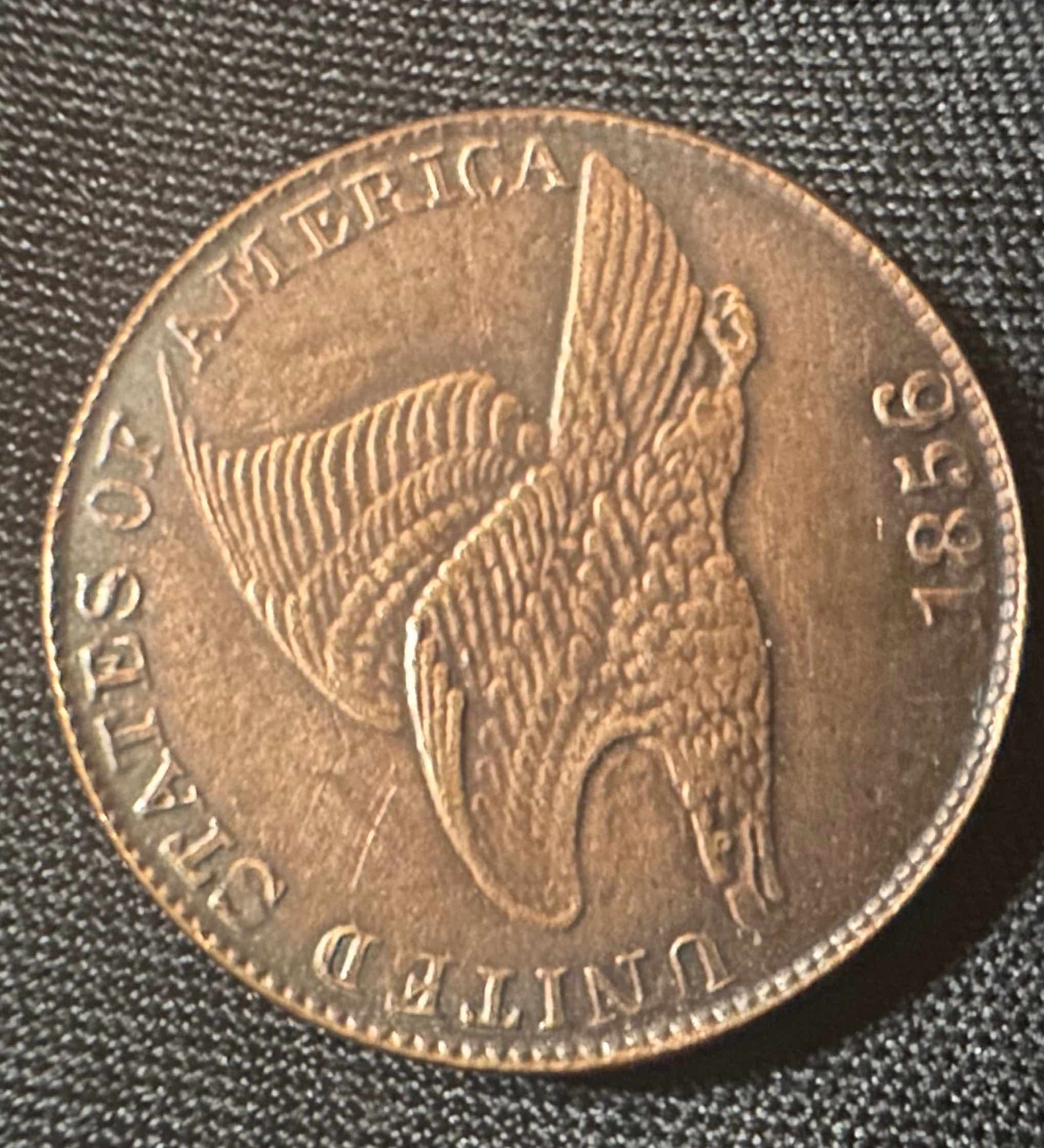 1856-Flying-Eagle-One-Cent!