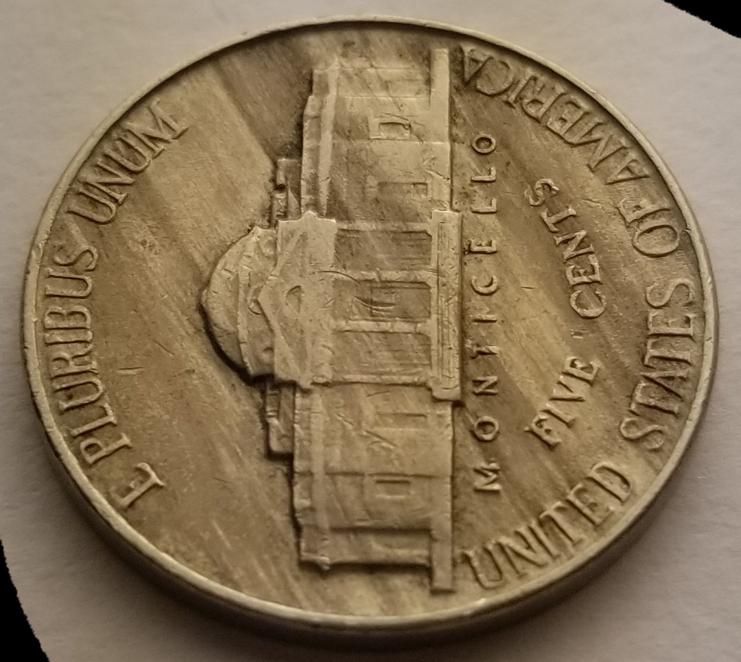 1941-Jefferson-Nickel-Lamination-Error.