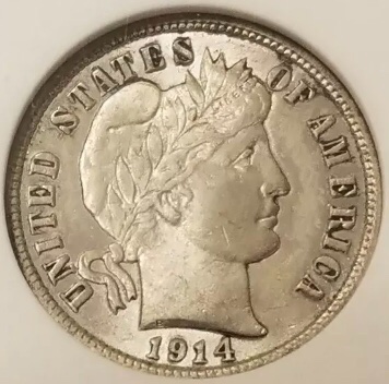 1914-D-Barber-Dime-Grade