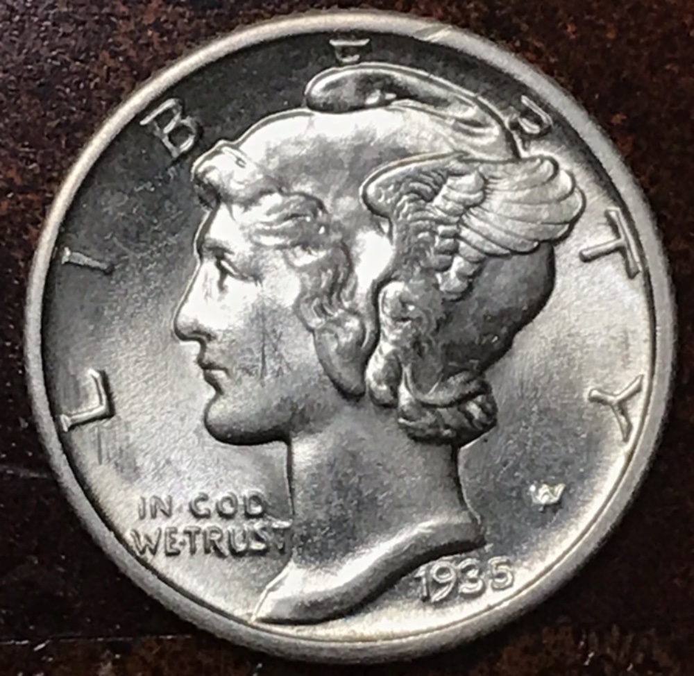 1935-Mercury-Dime-Grade