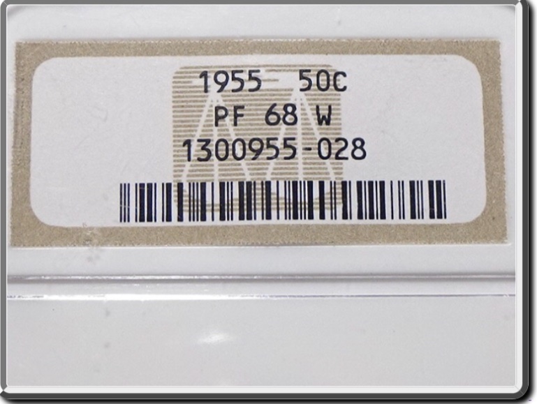 1955-Franklin-Half-Dollar-PF68
