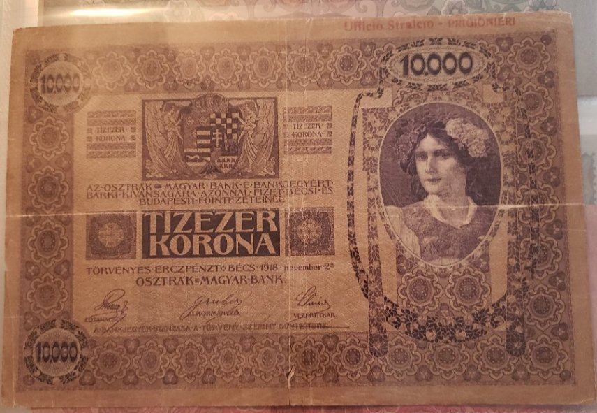 Unusual-1918-Austrohungarian-10000-Kronen