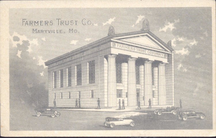 Charter-#-4243-Maryville-National-Bank,-Maryville-Missouri