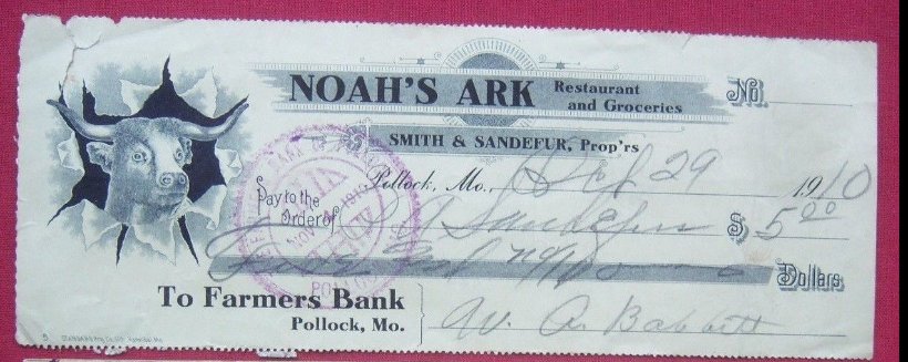 Question-About-A-1910-S-Check:-Is-It-A-Business-Check-Or-Counter-Check?