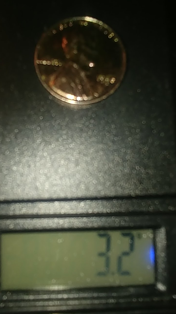 1945-Magnetic-Lincoln-Penny,-It-Weighs-3.2-Grams