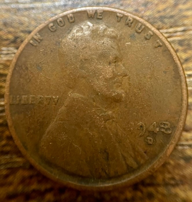1948-D-Penny---Odd-Looking-Number-8