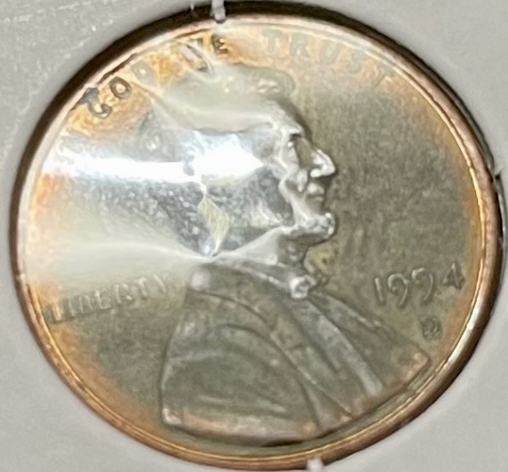 1994-D-Penny---Dome-Shaped,-Possible-Doubling-On-Liberty