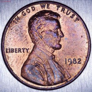 1982-P-Lincoln-Cent,-Small-Date,-DDR,-Zinc-2.5g-Verification