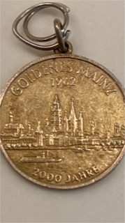 Mainz-1962-Coin-;2000-Jahre--Coin-Or-Medal?