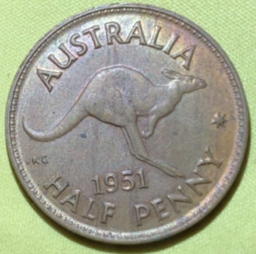 1951-Half-Penny-Low-Mintage?