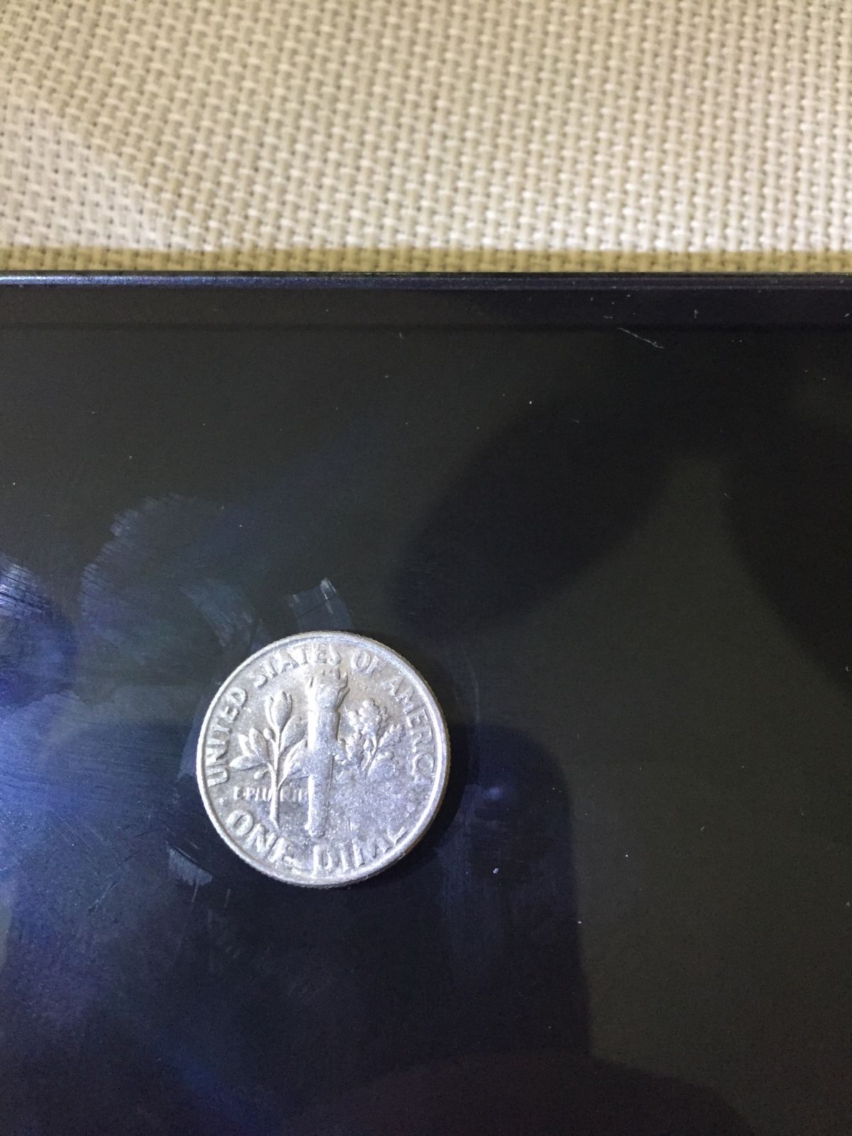 1991-D-Dime-Error-Off-Center-Front-And-Missing-Part-Of-Reverse