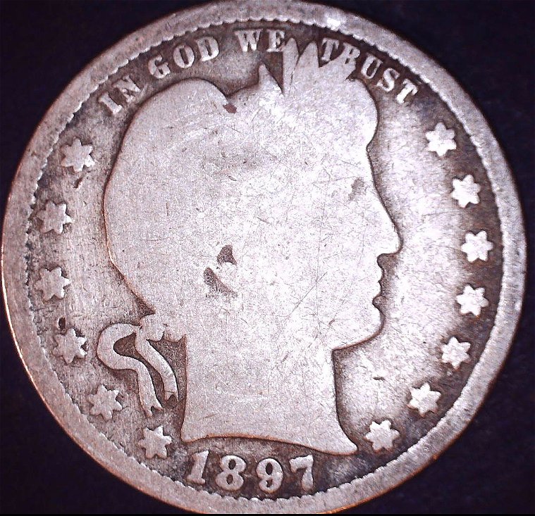 1897-S-Barber-Quarter--Looks-Like-S/S-Or-S/D--Help