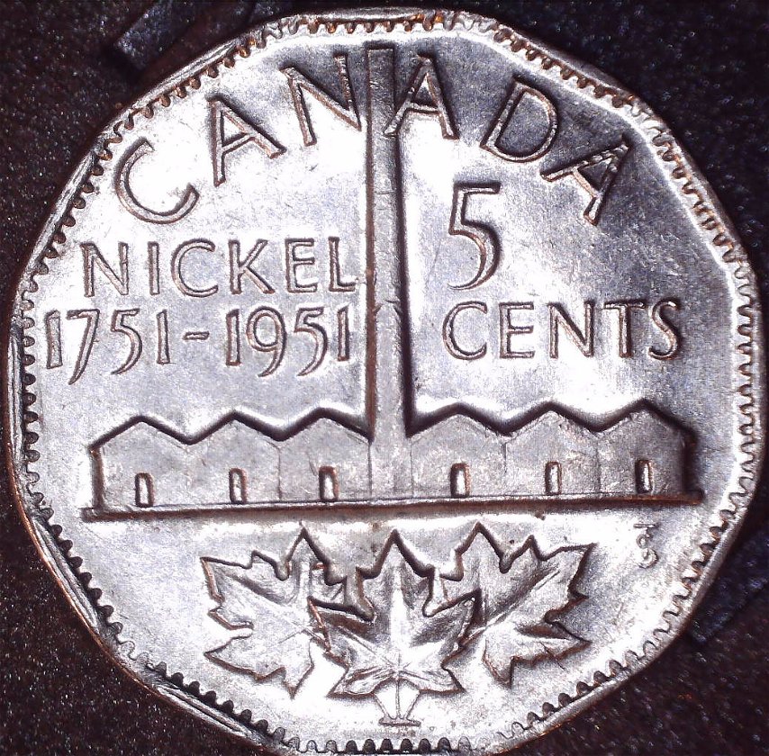 1951-5-Cent-Possible-High-Relief--Grade-Please