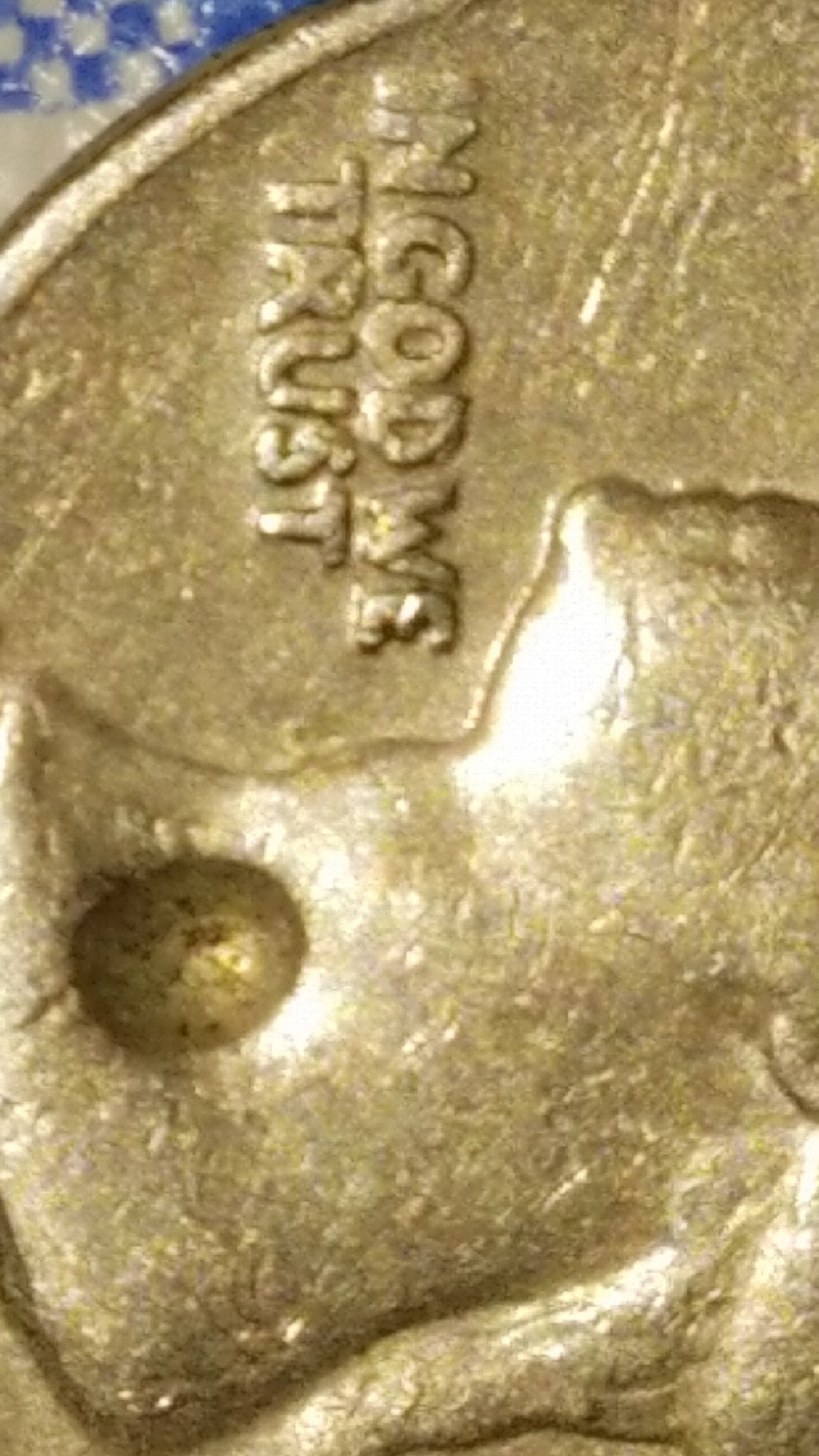1965-Quarter..-Post-Mint-Damage?