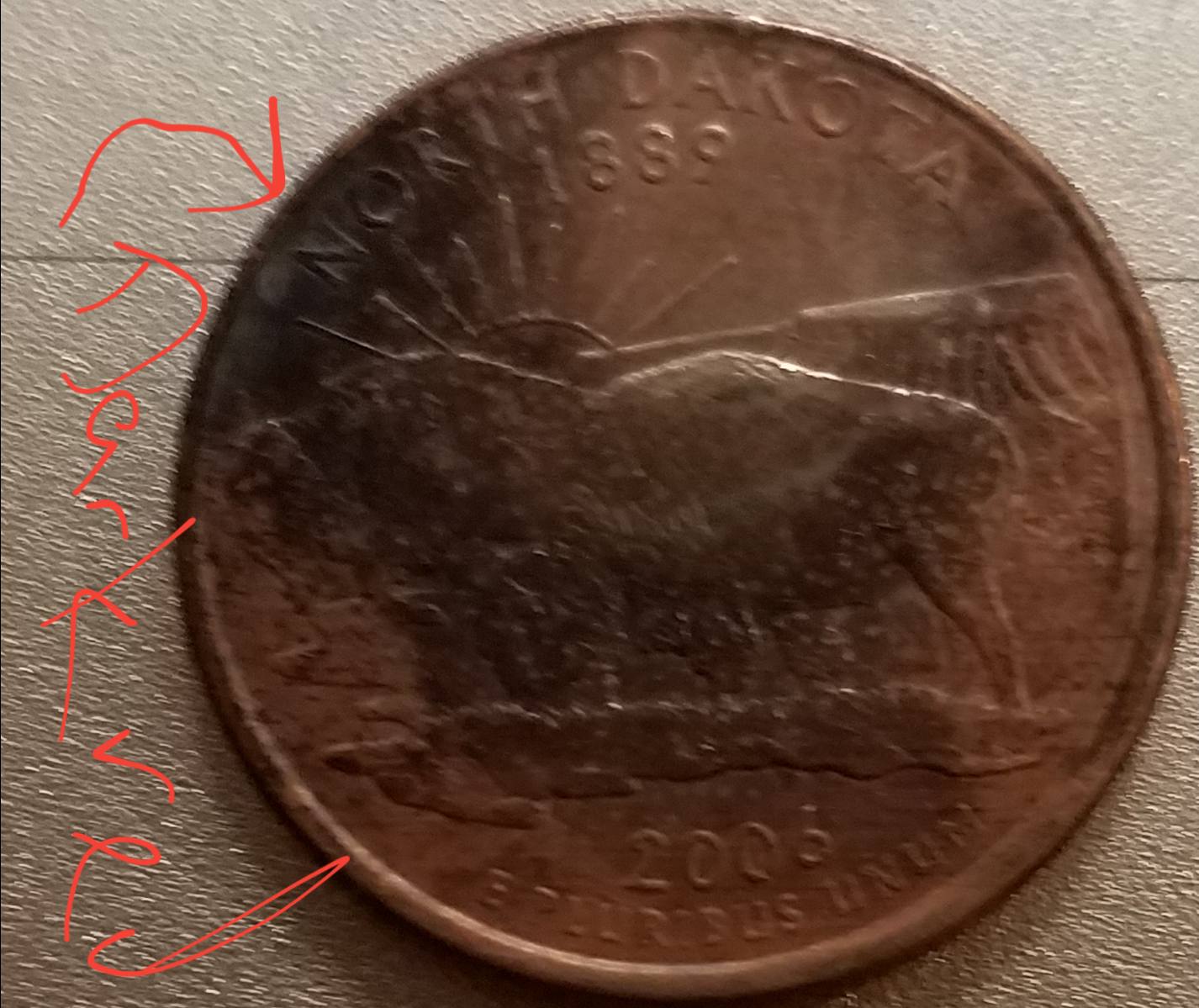 2006-D-North-Dakota-Quarter-Clad-Error?