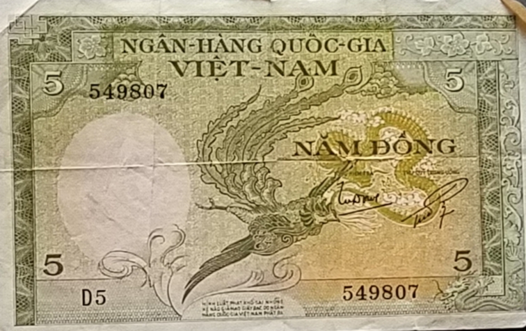 Viet-Nam--Nam-Dong-5-Note.