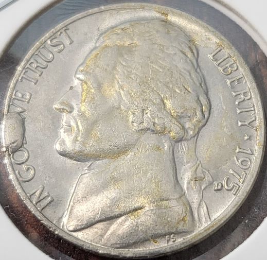1975-D-High-Mint-Mark-With-Cud-Has-Glue?-How-To-Remove-Safely?