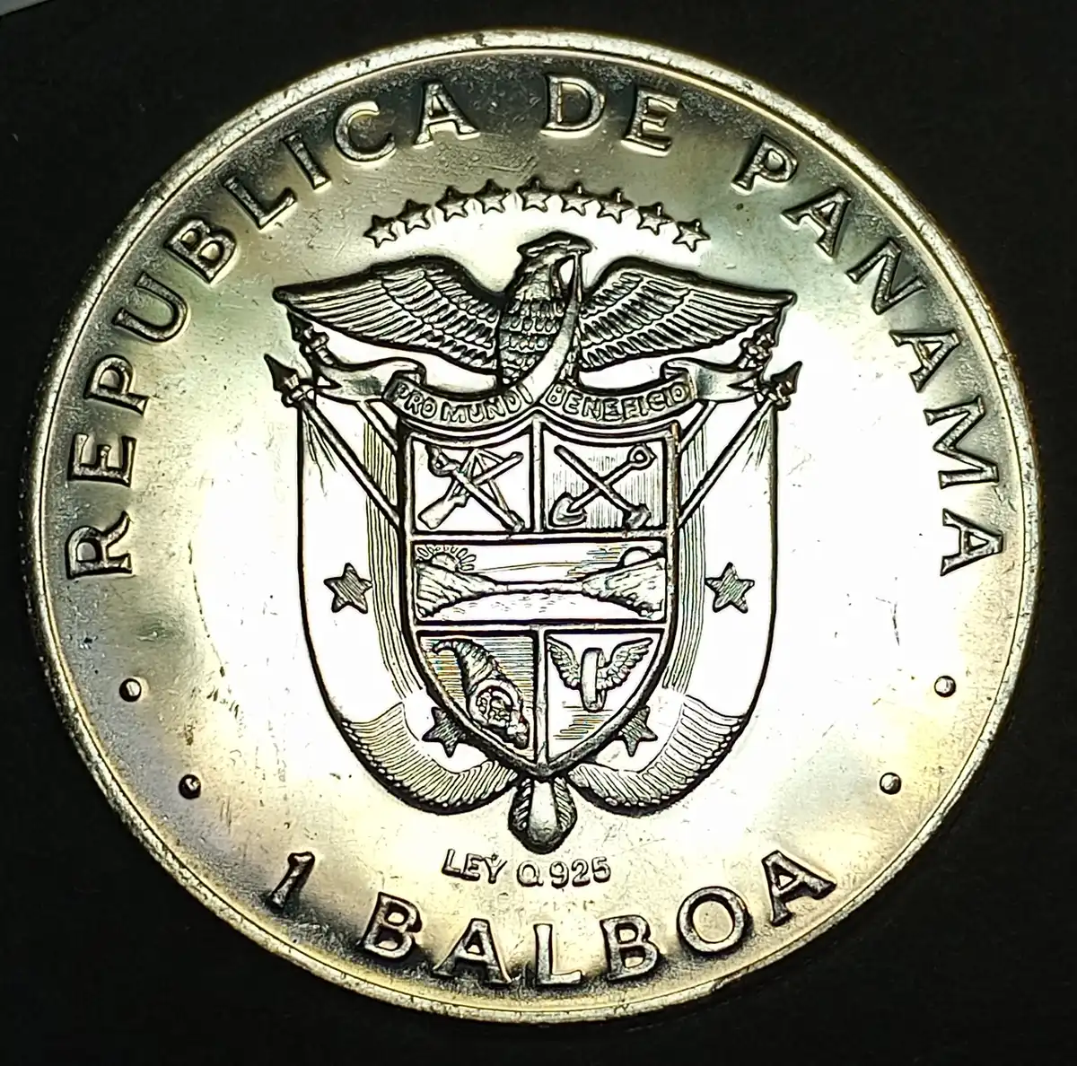 1976-Panama-Dual-Cu-Ni-Mule-&-25-Centesimo-W/-Collar-Clash-&-Ffd-Proof-Error-Set