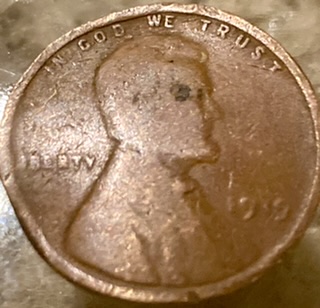 1919?-I-Think.wheat-Penny.--Misspelling-On-The-Back.
