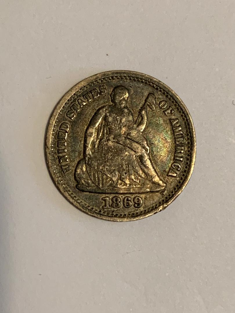Good-Day.-1869-S-Half-Dime.-Everyone-Please-Comment.