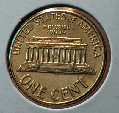 Is-This-1999-Lincoln-Memorial-Cent-Missing-It's-Copper-Coating?