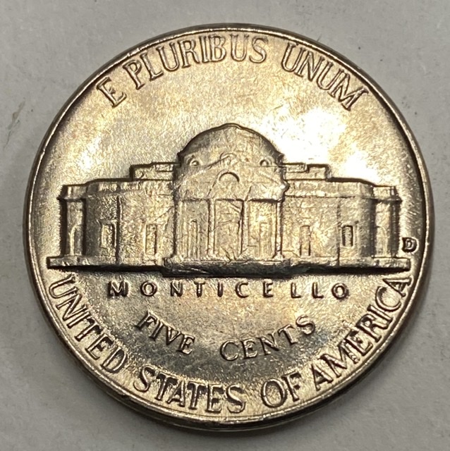 1964-D-Jefferson-Nickel---Odd-Mint-Mark