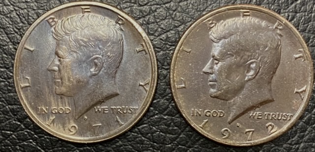 Kennedy-Half-Dollars---Environmental-Or-Sintered-Planchet