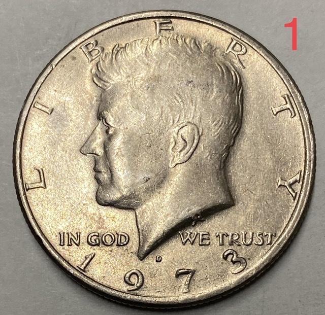 1973-D-Kennedy-Halves---What's-The-Cause-Of-This?