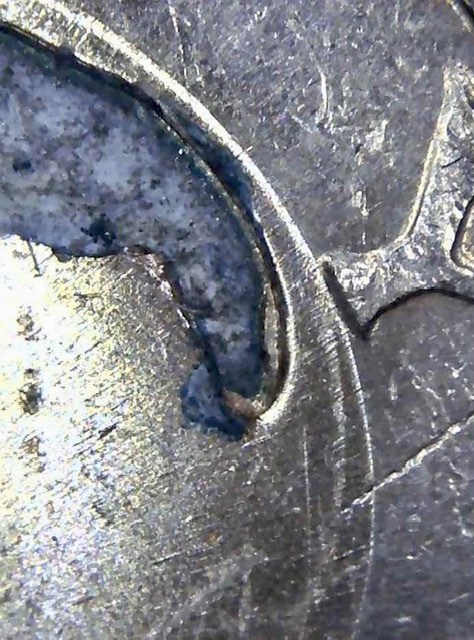 1992-P-Kennedy-Half---Damage-Or-What?