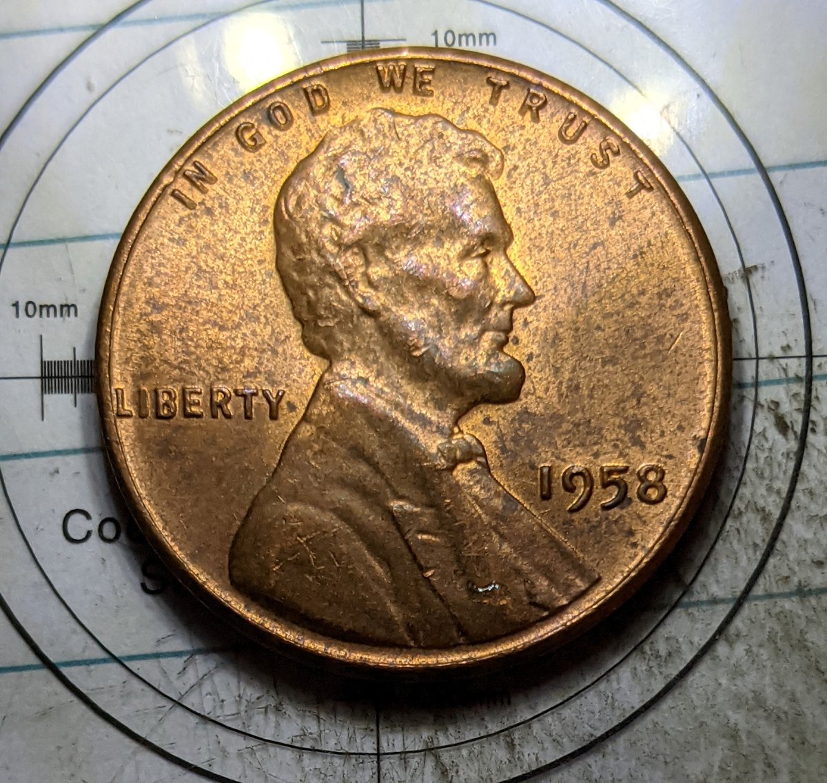 Help-New-Collector-!-For-This-Thick-Coins-1958-Wheat-Penny-Is-A-Error?-Thanks-For-Answer