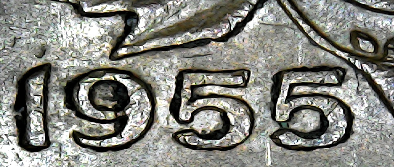 Second-Hanging-2''--1-Cent-1955!-Thanks-For-Answers!